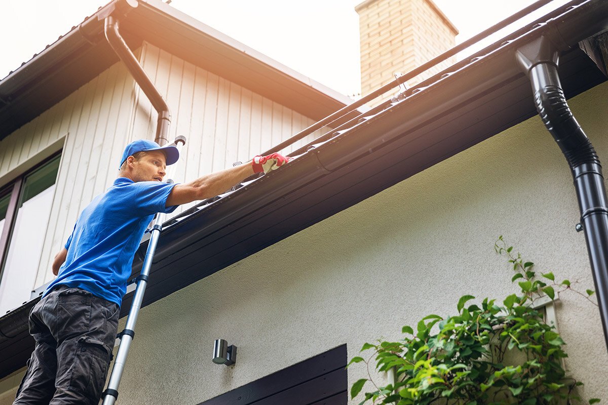 Cleaning, replacement and repair of gutters